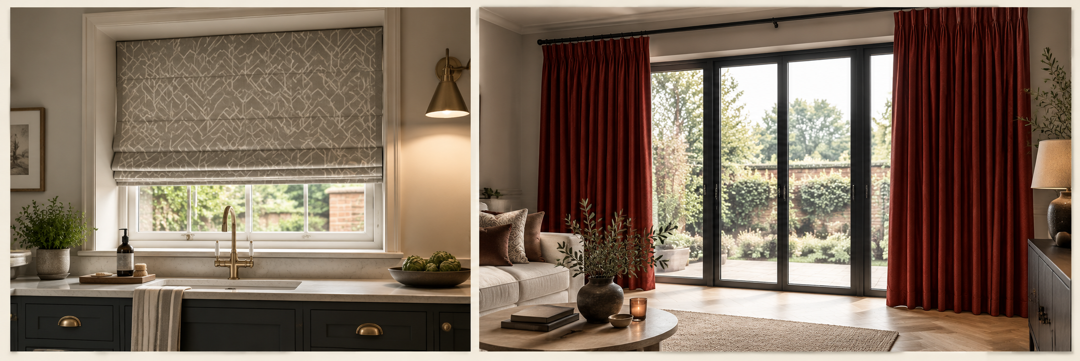 Roman Blinds vs Curtains: Which Lasts Longer?