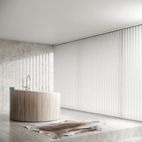 Alessi Snow White Vertical Blinds London